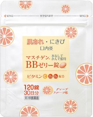 【第3類医薬品】マスチゲンBBゼリー錠 120錠 日本臓器製薬 マスチゲンBBゼリ-120Tパウチ [マスチゲンBB..