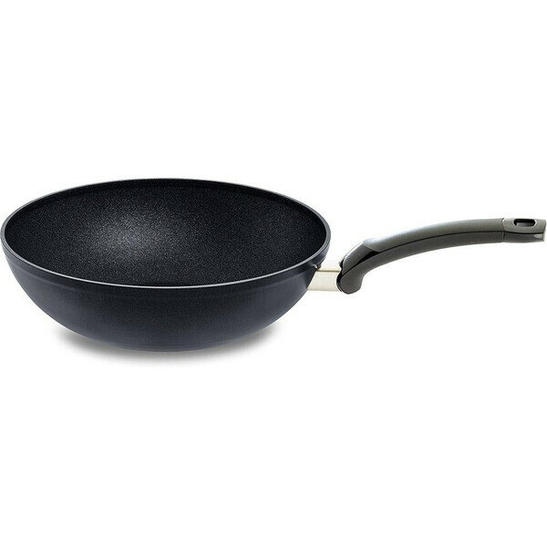 フィスラー 【IH対応】ウォックパン 28cm ブラック 157-805-28-100 Fissler アダマント [15780528100]