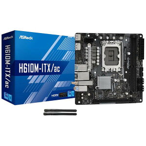 ASRock（アスロック） ASRock H610M-ITX/ac / Mini-ITX対応マザーボード H610M-ITX/AC