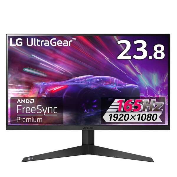 LG [23.8^ LG UltraGear Q[~Oj^[ FHD tbV[g165Hz FreeSync Premium x x1ms MBR  ubNX^rCU[ u[Cgጸ tbJ[Z|t] 24GQ50F-B