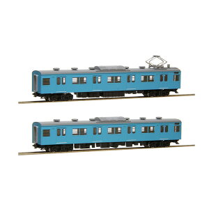 ［鉄道模型］トミックス (Nゲージ) 98496 JR 103系通勤電車（JR西日本仕様・黒サッシ・スカイブルー）増結セット（2両）