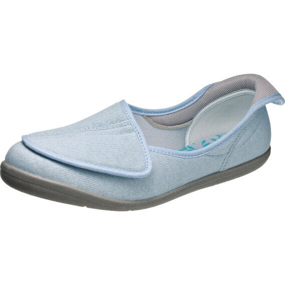アサヒシューズ レディース ルームシューズ(パウダーブルー・サイズ：SS 21.0〜21.5cm) KHS-L168RS-PB-..