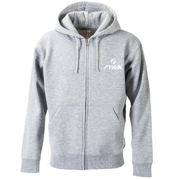 STIGA（スティガ） ユニセックス STIGAジップパーカー JP-II（グレー・サイズ：M） STJ-1805100205