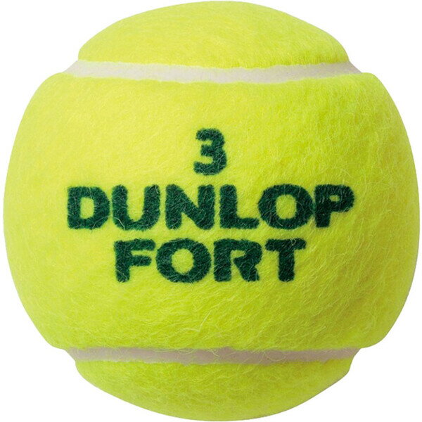 テニス　ボール　硬式　ダンロップ　フォート DUN-DFEYL2TIN ダンロップ 硬式テニス用ボールDUNLOP FORT(ダンロップ フォート) 2球入りボトル