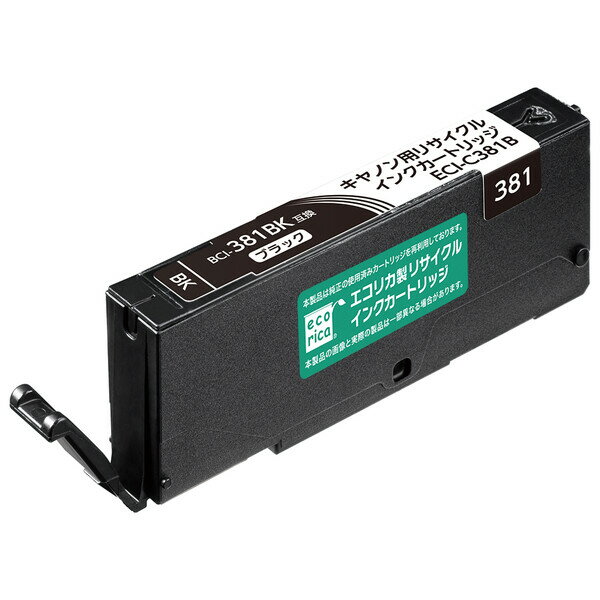 �����ꥫ �Υ���Υ� BCI-381BK �ߴ��ϥꥵ�����륤�󥯡������֥�å��� ECI-C381B