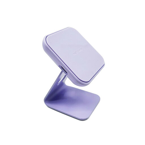 WARP SOLUTION 2WAY ミニワイヤレス充電器 stand:on(ラベンダーパープル) WS-STAND-LP WARP SOLUTION 2WAY ミニワイヤレス充電器 stand:on(ラベンダーパープル) WS-STAND-LP