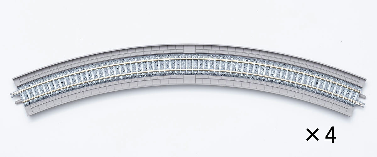 ［鉄道模型］トミックス (Nゲージ) 1875 高架橋付PCレールHC391-45-PC（F）（4本セット）