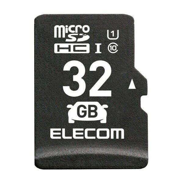 MF-DRMR032GU11 エレコム マイクロSDカード microSDHC 32GB Class10 UHS-I ドライブレコーダー対応 カーナビ対応 防水(IPX7) SD変換アダプター付 高耐久モデル