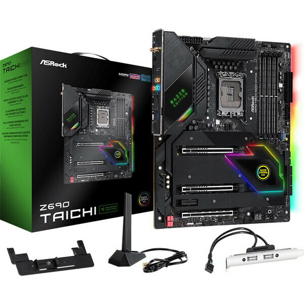 ASRock マザーボード LGA1700 Z690 Taichi Razer Edition 【実質53,528円以下】 送料無料 期間限定特価セール！