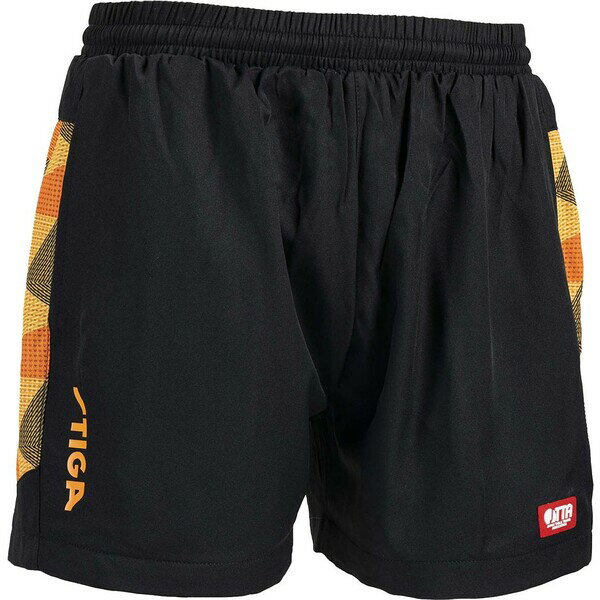 STIGA（スティガ） 卓球用ウェア ユニセックスSTIGAショーツ CN-I（オレンジ・XL）...