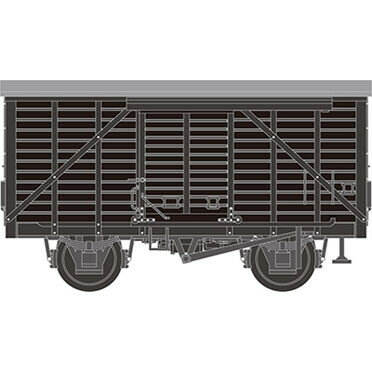 ［鉄道模型］津川洋行 (N) 14079 木造貨車 有蓋車 