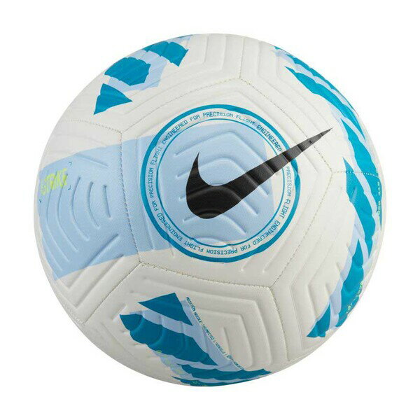 DC2376-106-4 ナイキ サッカーボール　4号球（人工皮革） NIKE　ストライク FA21(ホワイト/ライトマリン/ブラッケンドブルー)