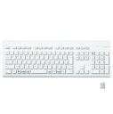 エレコム メンブレンキーボード 無線 (2.4GHz) ワイヤレス USB-A(ホワイト) 洗える(IPX5) テンキー付き 高耐久設計 抗菌 TK-WS02DMKWH(2)
