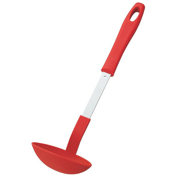 Soup Ladle （Holed） - 田辺金具 抗菌耐熱お玉（小）レッド TK2089125 TANABE [TK2089125]
