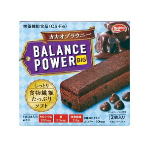 バランスパワー ビッグ カカオブラウニー 2袋入り ハマダコンフェクト バランスパワ-BIGカカオB4P