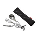 バラデオ ナイフ 包丁 アウトドア 調理用ナイフ BD-0112 baladeo(バラデオ) 5 functions cutlery set Basecamp(4)