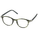 YGJ76GGY/2 _g(DULTON) READING GLASSES GREEN/GRAY 2.0 [YGJ76GGY2]