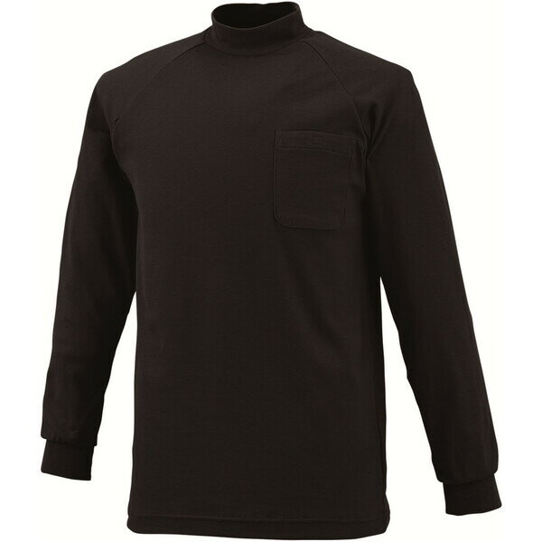 Long-Sleeved Shirt - シーズクラブ 1213 長袖ハイネックシャツ(クロ 3L) 1213-19-3L C's CLUB
