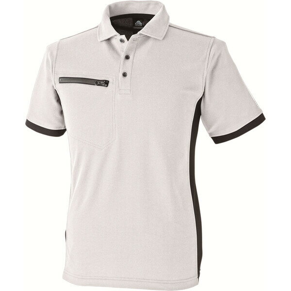 シーズクラブ 1711 リフレクション半袖ポロ(シロ 3L) 1711-18-3L C's CLUB