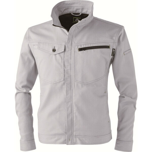 シーズクラブ 2818 ドビーストレッチT/C長袖ブルゾン(アッシュ・グレー 6L) 2818-818-6L C's CLUB