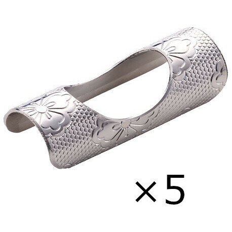 田辺金具 和柄 箸まくら 5P ニッケルシルバー TK2089277 TANABE [TK2089277]