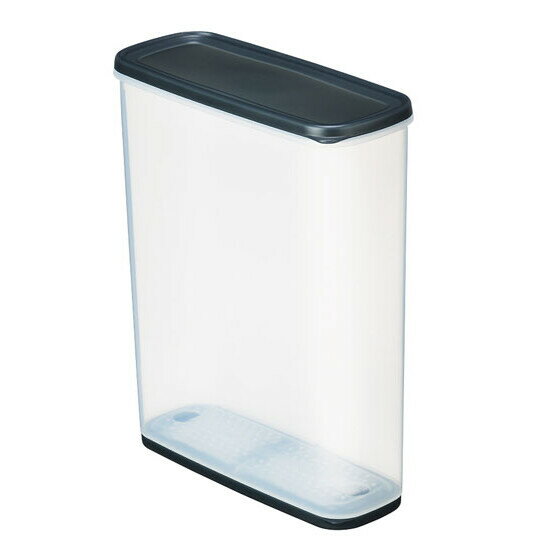 イノマタ化学 乾物ストッカー6.0(クリアーブラック) #1216-CBK inomata 保存容器　保存ケース　乾物入..