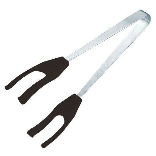 田辺金具 ふわっとトング　（ユーティリティトング）　ブラック TK2089288 TANABE　樹脂トング　抗菌耐..
