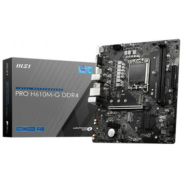 MSI MSI PRO H610M-G DDR4 / Micro-ATXΉ}U[{[h PRO H610M-G DDR4