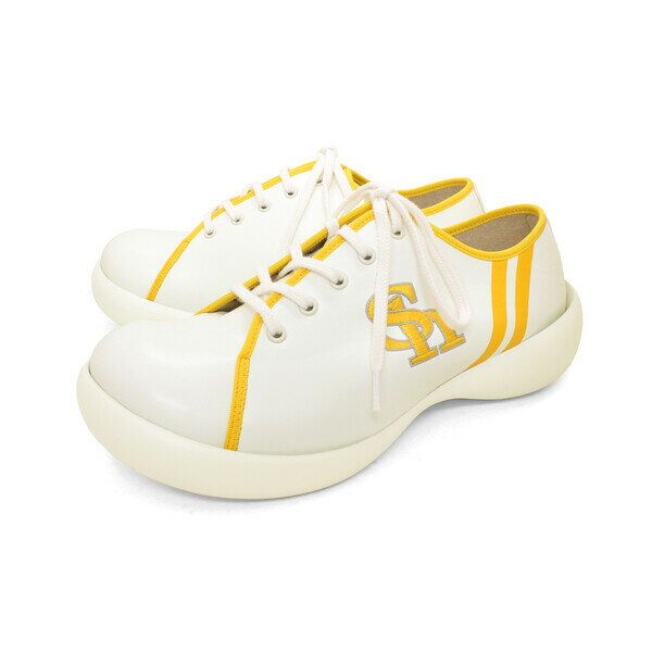 BCFS6901SH-WHT-S RegettaCanoe 福岡ソフトバンクホークス リゲッタカヌー コラボ スニーカー（ホワイト・サイズ：S） リゲッタカヌー　ロゴスニーカー　メンズ