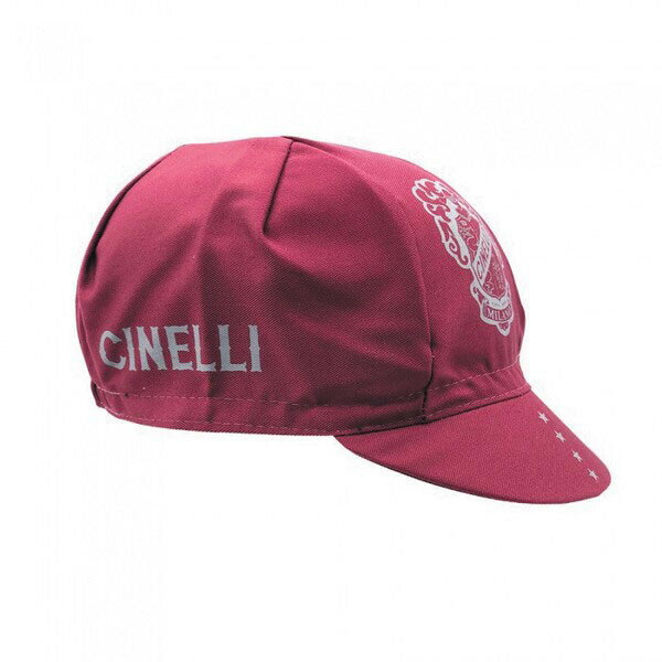 605048-000112 `l TCNLbv@TCYt[ cinelli@CREST BURGUNDY CAPiNXgLbvj