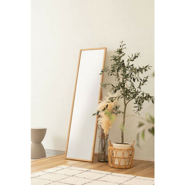 MTK-312NA 東谷 スタンドミラー(ナチュラル・幅43×奥行45×高さ158cm) [MTK312NA]