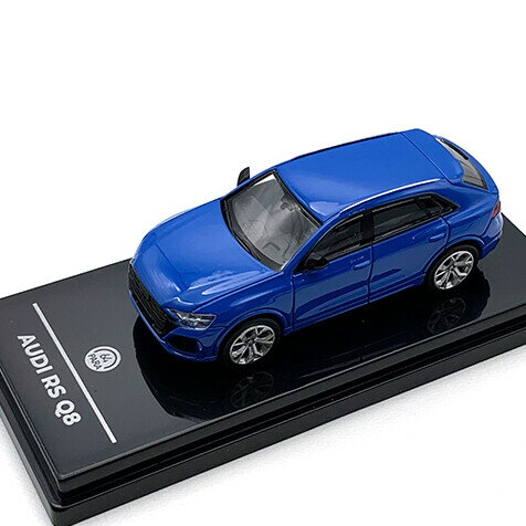 Audi - PARA64 1/64 アウディ RS Q8 ターボ ブルー LHD【PA-55175】 ミニカー