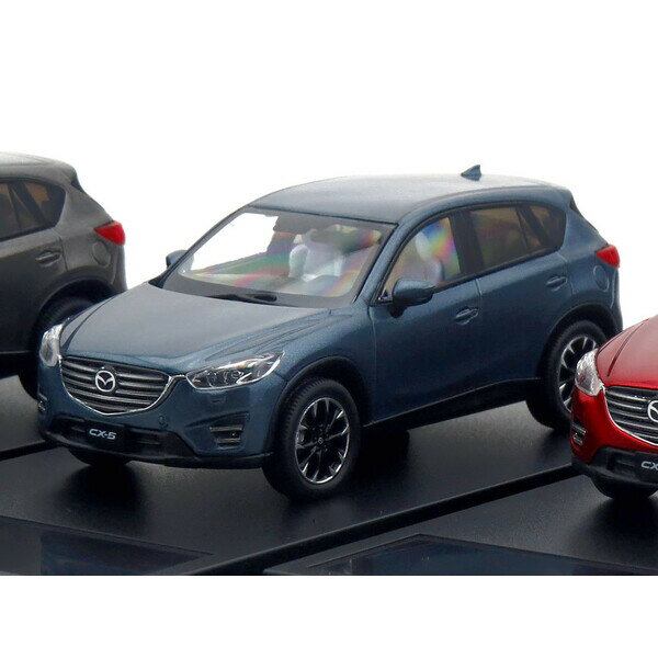 ハイストーリー 1/43 MAZDA CX-5 (2015) ブルーリフレックスマイカ【HS136BL】 ミニカー