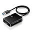 MR3-C402BK 쥳 USB3.0бɥ꡼ SD+microSD+MS+CFб ֥50cm USB-Aʥ֥å