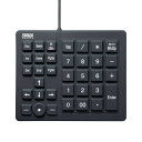 サンワサプライ 防水防塵 テンキー (ブラック) NT-BS1BK