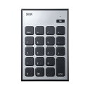 サンワサプライ Mac用 Bluetoothテンキー(ブラック) NT-MBT23BK