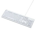 サンワサプライ USBキーボード 英語配列(ホワイト) SKB-E5U...(2)
