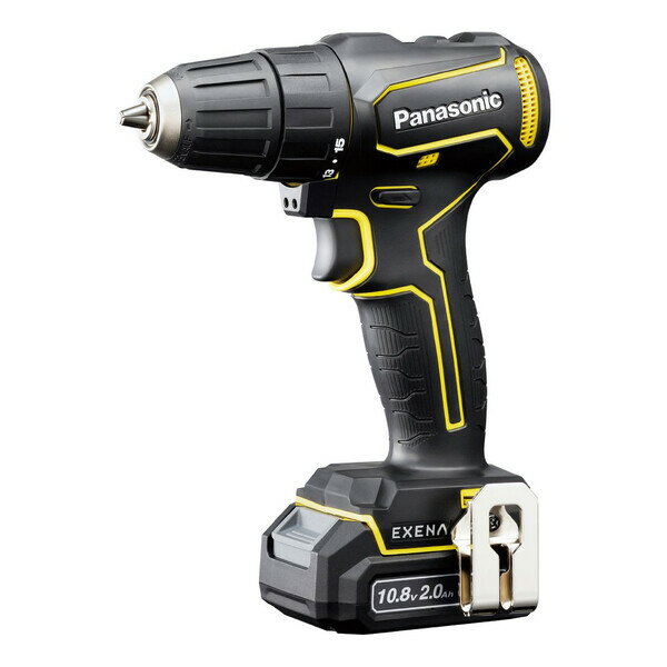 パナソニック 充電ドリルドライバー(チャックタイプ) 10.8V 2Ah電池セット (黄) EZ1D31F10D-Y EXENA(エグゼナ) EXENA エグゼナ