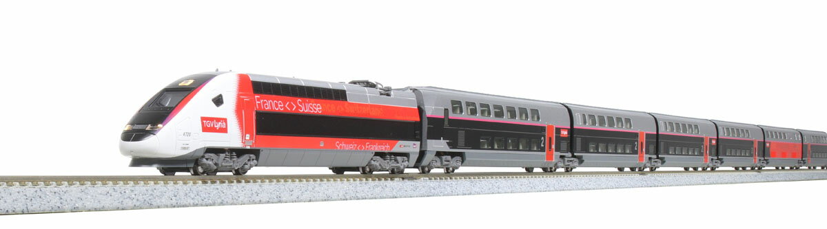 ［鉄道模型］カトー (Nゲージ) 10-1762 TGV Lyria Euroduplex(リリア・ユーロデュープレックス) 10両セット