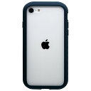 ラスタバナナ iPhone SE（第3世代/第2世代）/8/7用 ハイブリッドケース VANILLA PACK GLASS（ネイビー） 6842IP247HB