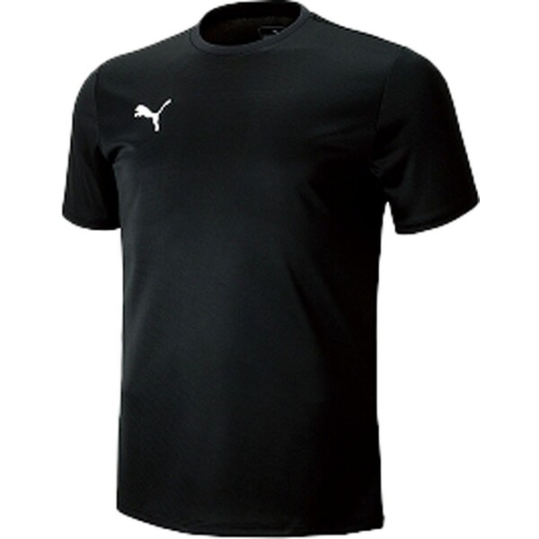 プーマ サッカー・フットサル用 トレーニングシャツ 半袖(ブラック・サイズ:XL) PAJ-656335-02-XL PUMA