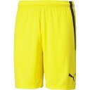 プーマ メンズ TEAMLIGA ゲームパンツ(サイバーイエロー・サイズ:S) PAJ-705151-07-S PUMA サッカー・フットサル