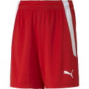PAJ-705145-01-160 プーマ サッカー・フットサル用 ジュニア ゲームパンツ(プーマレッド・サイズ:160cm) PUMA TEAMLIGA