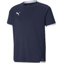 PAJ-705144-06-160 プーマ サッカー・フットサル用 ジュニア ゲームシャツ(ピーコート・サイズ:160cm) PUMA TEAMLIGA