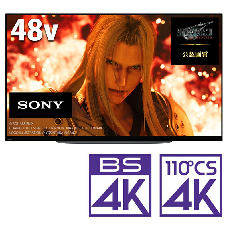 ɸ_AꥢΤߡ˥ƥӡ48 XRJ-48A90K ˡ 48 ͭELѥͥ Ͼ塦BS110CSǥ4K塼ʡ¢ƥ USB HDDϿбGoogle TV ǽBRAVIA A90K꡼