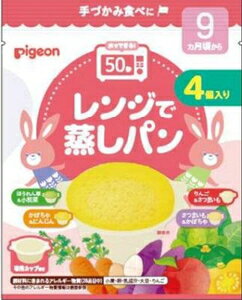 レンジで蒸しパン 4個入り ピジョン レンジムシパン4P Pフレンズのサムネイル