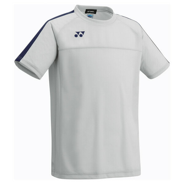 YO-FW1007-017-M ヨネックス サッカー・フットサル用　ゲームシャツ（シルバー・サイズ：M） YONEX
