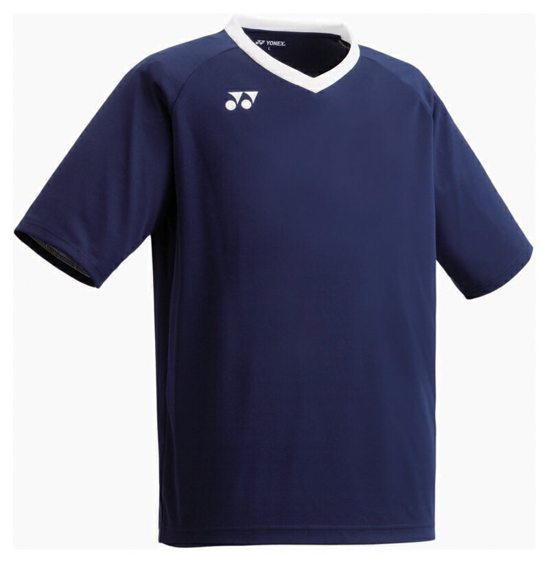 ヨネックス サッカー・フットサル用　トレーニングシャツ　半袖（ネイビーブルー・サイズ：J140cm） YO-FW1006J-019-J140 YONEX　ジュニア