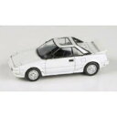 PARA64 1/64 トヨタ MR2 Mk1 1985 スーパーホワイト LHD ミニカー