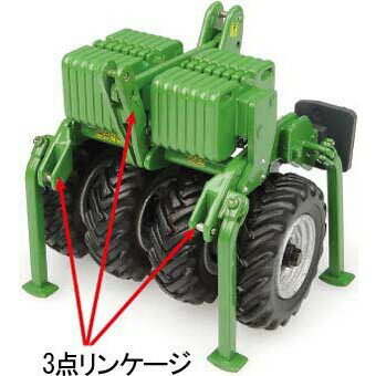 UNIVERSAL HOBBIES 1/32 Amazone T-パック フロントホイール パッカー【E5343】 ミニカー